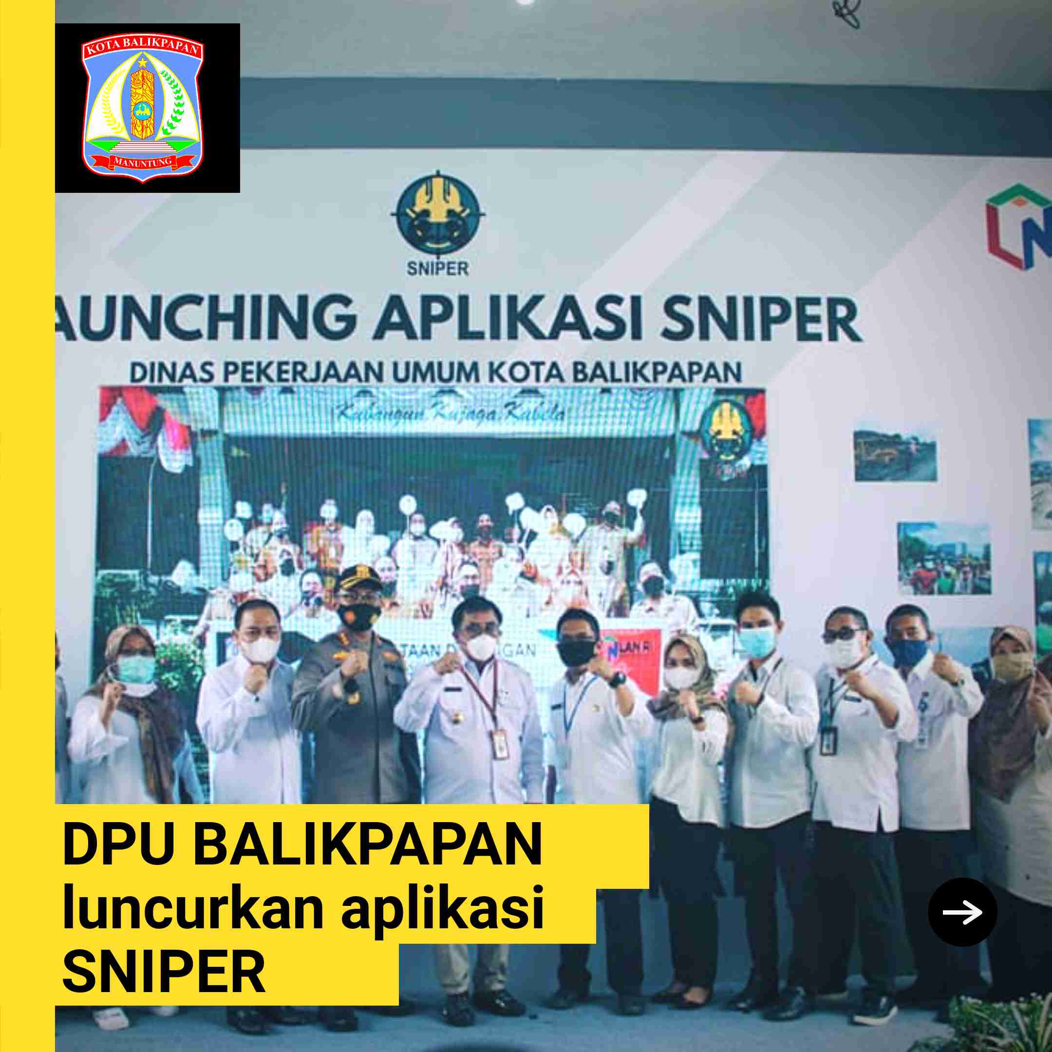 DPU Balikpapan Luncurkan Aplikasi SNIPER