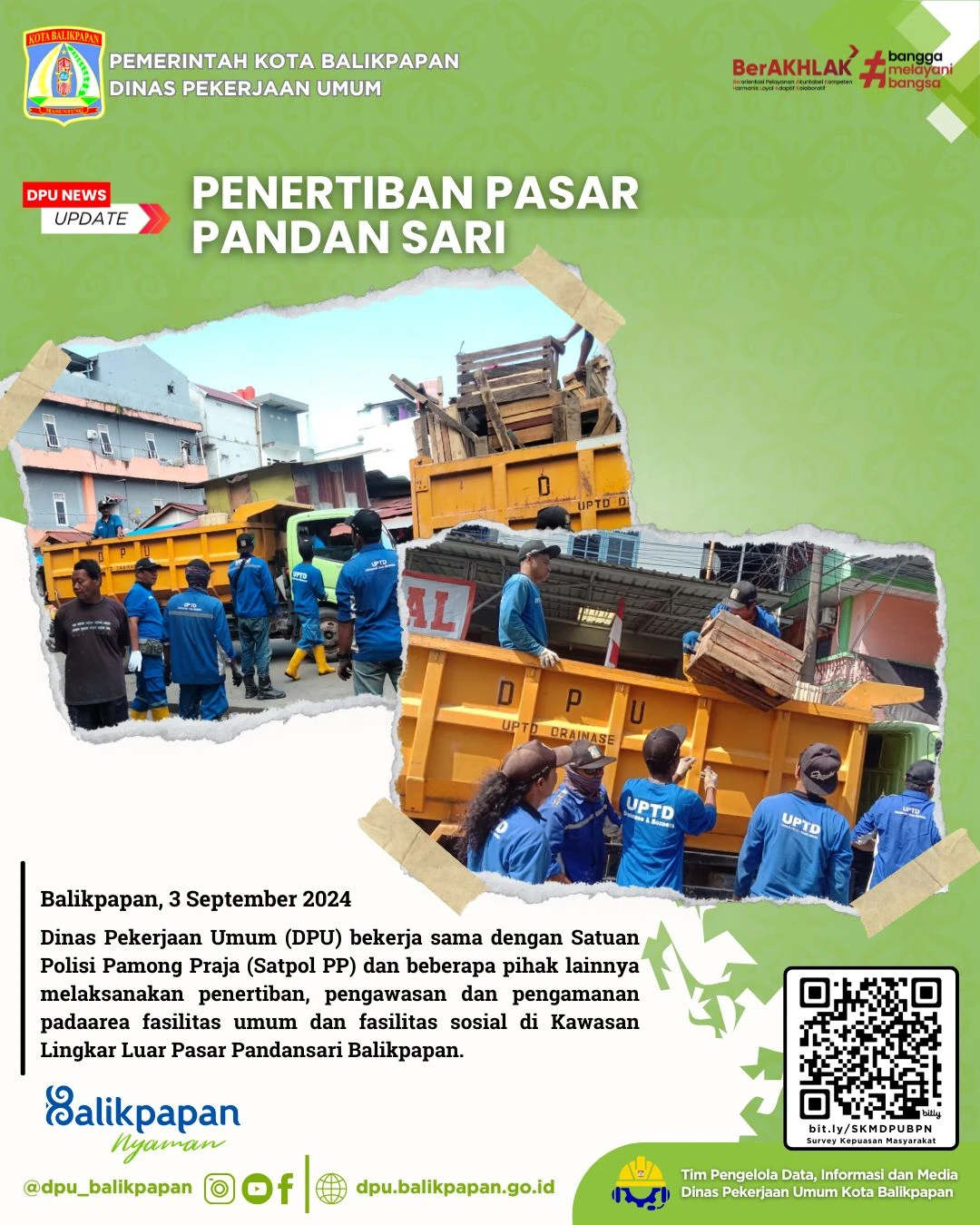 PENERTIBAN PASAR PANDAN SARI